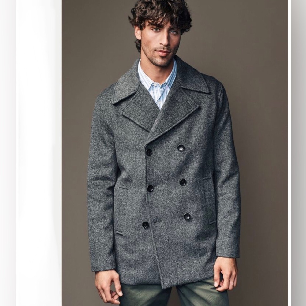 Tommy Hilfiger wool & cashmere peacoat
